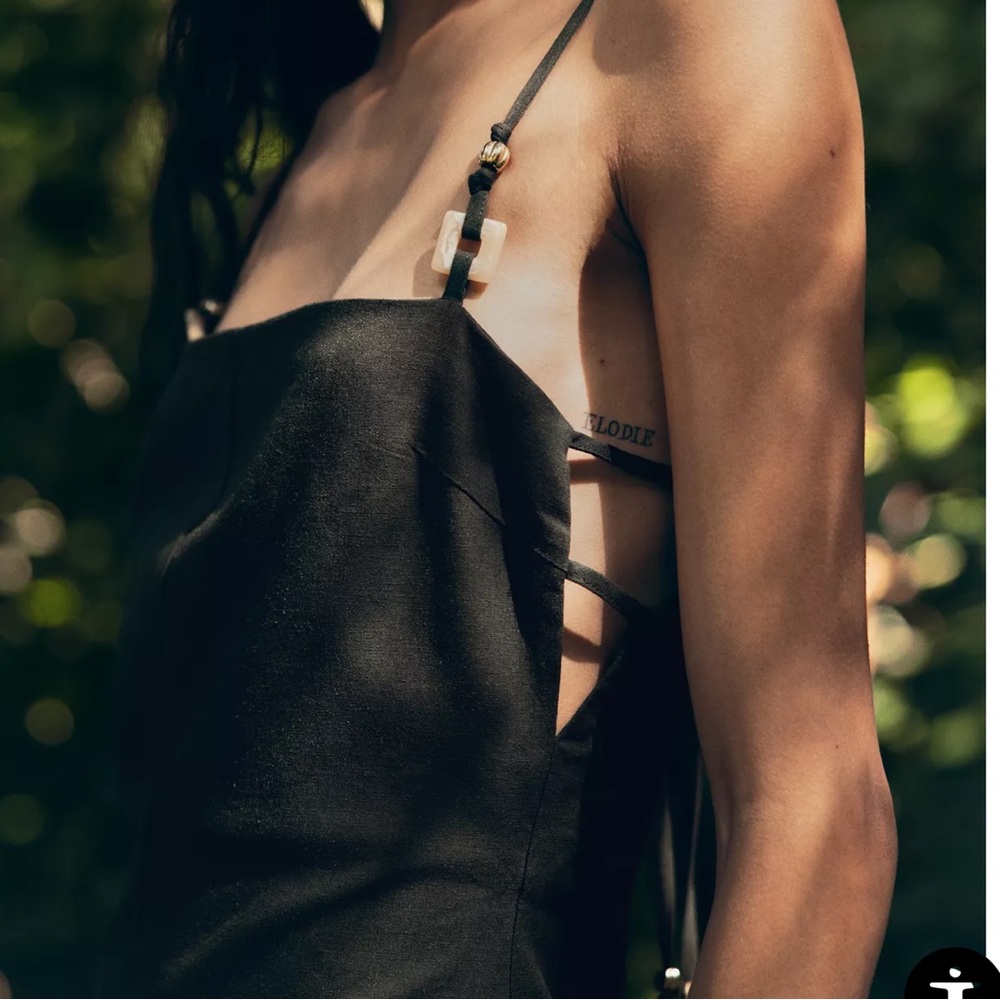Zara linen dress